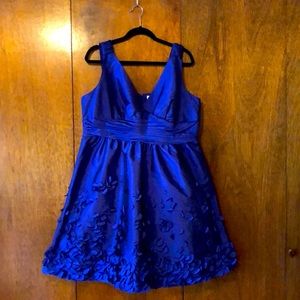 Calvin Klein Rich Blue Cocktail Dress